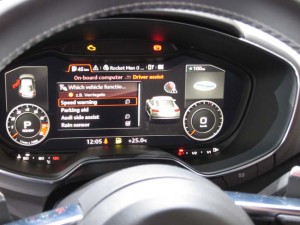2015 Audi TT virtual cockpit