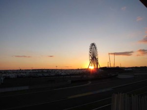 Le Mans Ferris Wheel at Sunset