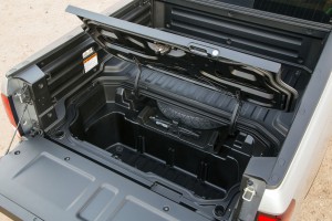 2017 Honda Ridgeline Cargo storage