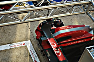 Audi R18-E-Tron Le Mans pits