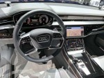 New Audi A8 dashboard and steering