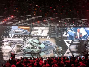 Rupert Stadler reveals the new Audi A8