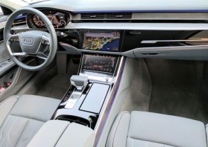 2019 Audi A8L interior and MMI