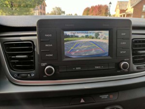 2018 Kia RIo back up camera screen