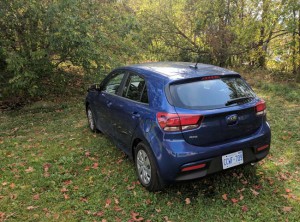 2018 Kia Rio rear lights