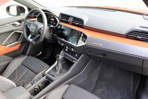 2019 Audi Q3 Pulse Orange interior