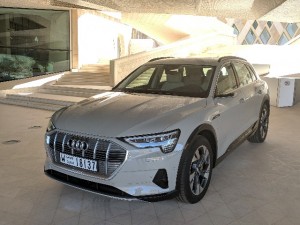 2019 Audi e-tron indoors