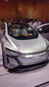 Audi AI:Me front lights 2020 CES