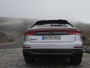 2021 Audi RS Q8 mountain roads