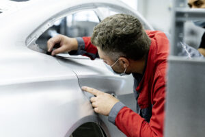 Audi e-tron GT factory quality control