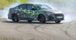 2022 Audi RS 3 drifting