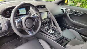 2022 Jaguar F-Type interior