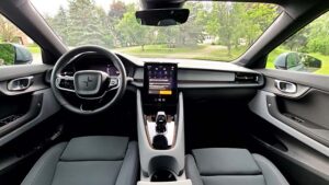 2022 Polestar 2 EV interior