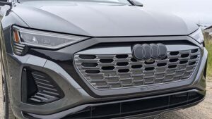 2024 Audi Q8 e-tron front grille