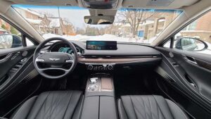 2023 Genesis G80 Electrified interior