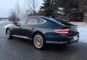 2023 Genesis G80 Electrified rear