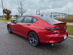 2023 Acura TLX A-Spec rear