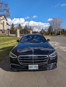 2023 Mercedes Benz S580e front