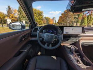 2023 Toyota Crown Hybrid Max interior
