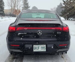 2023 Mercedes AMG EQE rear