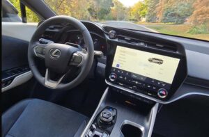 2023 Lexus RZ450e interior