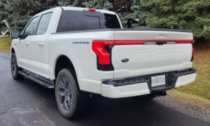 2023 Ford Lightning F-150 pick-up truck