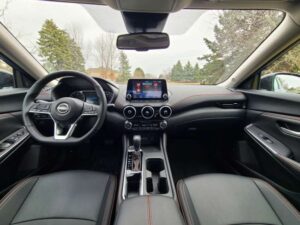 2024 NIssan Sentra SR interior