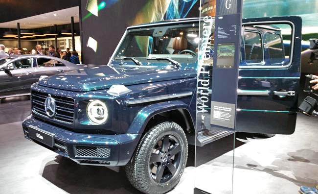 2019 Mercedes G-Class or G-wagon revealed in Detroit | Auto Reviews Online